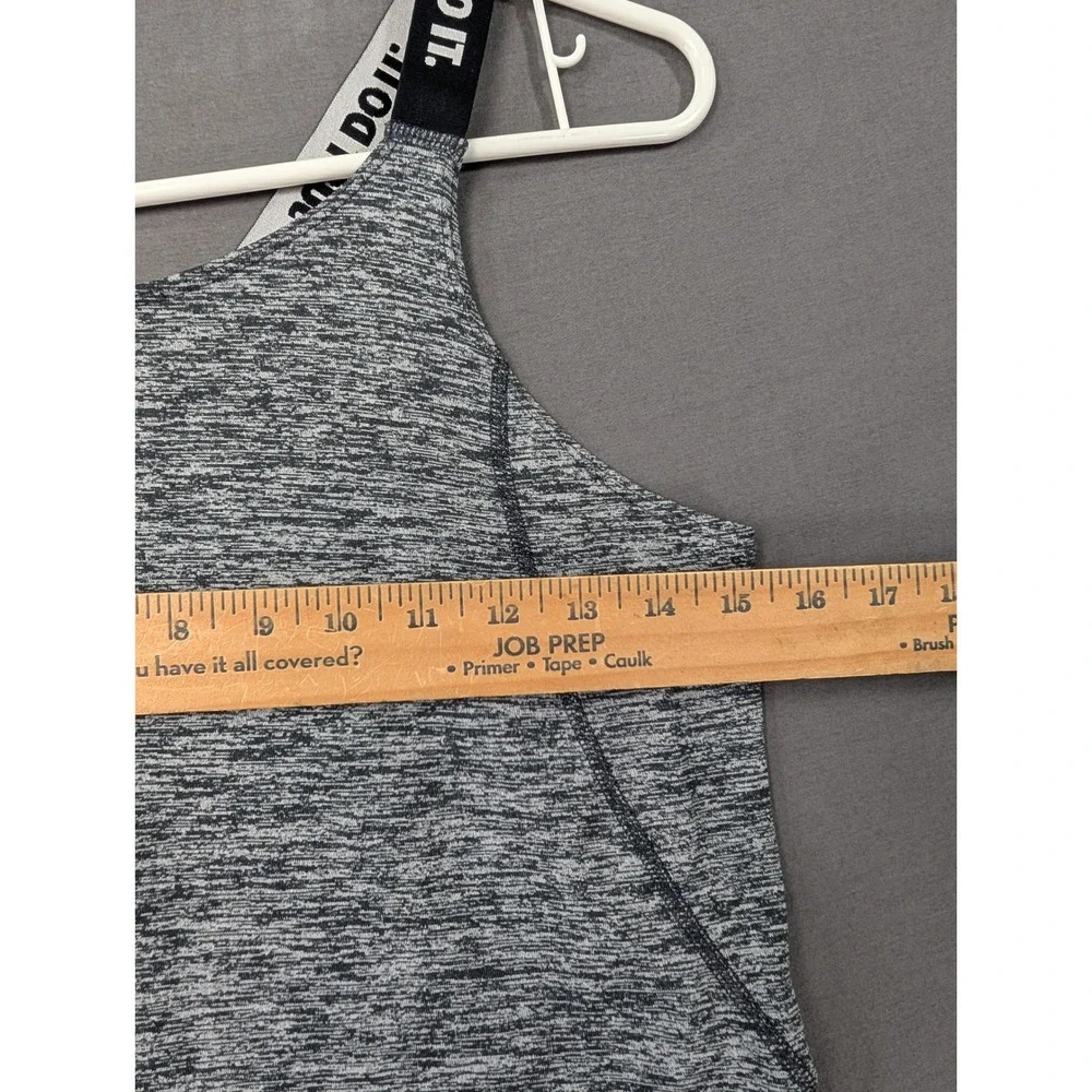 Nike Dri-FIT Just Do It Crossback Tank Top Gray‎ Heather BQ6438-010 Womens XL